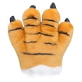 thumbnail image 2 of Guantes De Felpa De Garras De Animales, Lindos Guantes De Pata De Tigre Con Una Máquina De Tela Suave De Felpa Lavable Para Niños Juego De Rol De Halloween Disfraz, 2 of 7