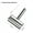 C, variant on Single Handed Rolling Pin, Stainless Steel Labor-saving Dumpling Skin Rolling Pin, New Type of Dough Skin Handheld Rolling Pin