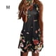 thumbnail image 4 of Minnieouse Vestido informal con estampado sin mangas bohemio elegante estético vestido playero fiesta de vacaciones ropa de moda de verano Vestidos Flor negra METRO Minnieouse AP010895-18, 4 of 6
