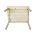 thumbnail image 5 of Rosebery Kids Solid Wood Kids Table with Butcher Block Surface in Natural, 5 of 6