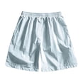thumbnail image 4 of cfhntfmh Men's Hiking Wide Leg Cargo Shorts Lightweight Outdoor Shorts Quick Dry Golf Casual Fishing Shorts with Pockets, 4 of 7