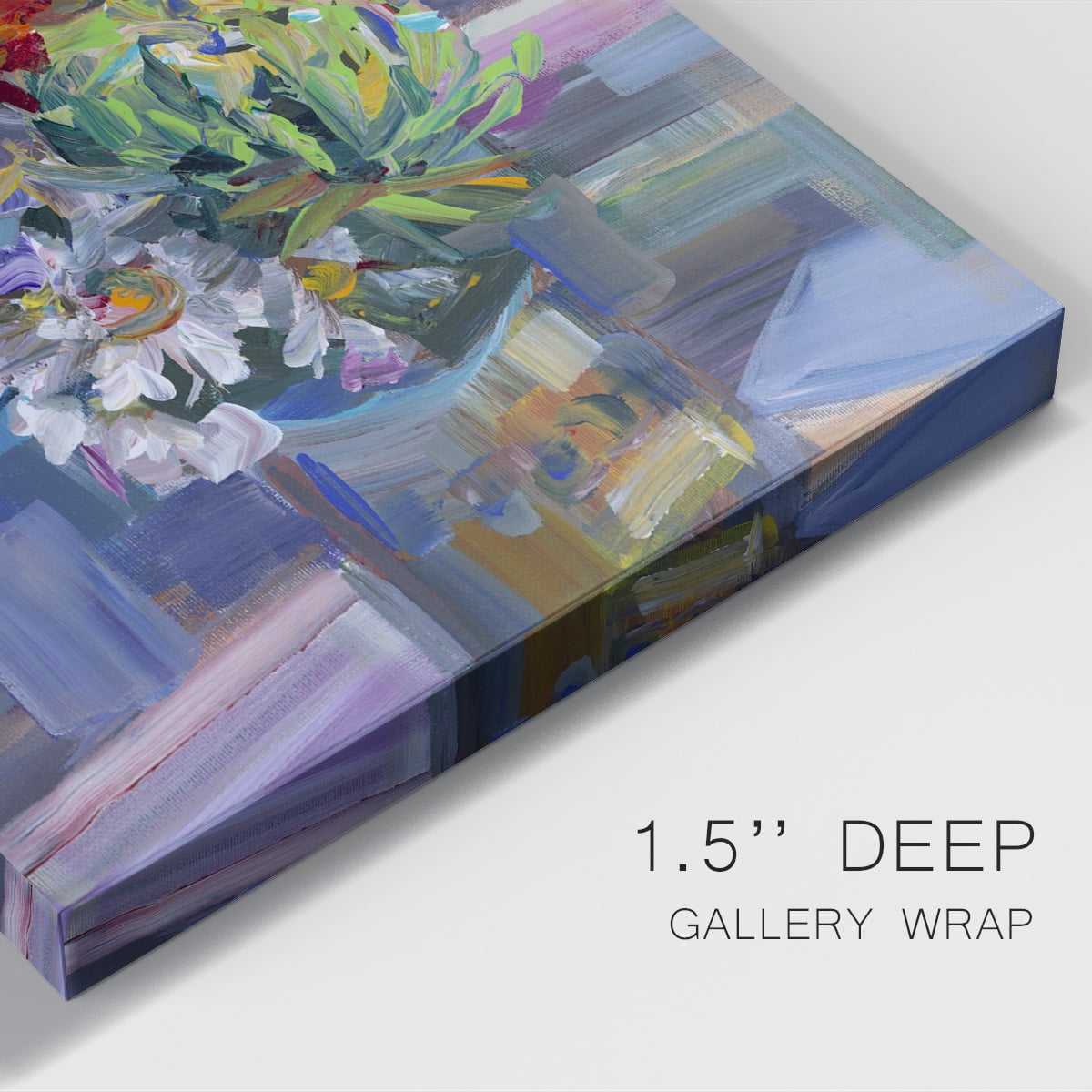 Modern Bouquet Premium Gallery Wrapped Canvas - Ready to Hang