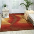 thumbnail image 2 of Nourison Radiant Arts Ruby Area Rug RA04 3'6" x 5'6", 2 of 5