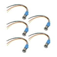 thumbnail image 6 of 5Pcs 16mm Metal Momentary Push Button Switch 12V-24V ON-Off with Ring LED Light, 6 of 11
