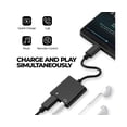 thumbnail image 3 of Adaptateur de Charge Rapide Audio 2 en 1 Type-C vers Prise Casque 3,5 mm - Rouge, 3 of 5