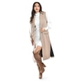 thumbnail image 2 of Chaleco largo con textura Roman Fashion /Juvenil, 2056 (Cafe) cafe M, 2 of 6