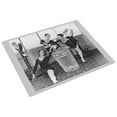 thumbnail image 3 of Print: Three Ballerinas Perform Pas De Trois As They Cast Ballots Into, 3 of 4