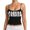 Light Gray, variant on Womens Country Pride Cami Tops Spaghetti Strap Sleeveless Letter Graphic Football Fan Fitted Crop Tank Tops