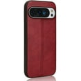 thumbnail image 4 of KOMI Phone Case for Google Pixel 9 Pro XL, Case for Google Pixel 9 Pro XL Cow-Like PU Leather Style Protector Cover, Non-Slip Shockproof Cover for Google Pixel 9 Pro XL Case Red, 4 of 5