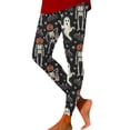 thumbnail image 2 of BILIKEYU Women's Stretchy Pumpkin Printed High Waisted Yoga Pant, Womens Pants, Yoga Pants, Fall Pants for Women 2025, 2 of 4