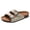 Beige, variant on WUANDIXFA 100% Leather Kids Sandals - Natural Cork Footbed Non-Slip Slides for Kids - Lightweight Boys & Girls Sandals - Water-Resistant Girls & Boys Sandals (Grey, 5)