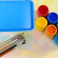 thumbnail image 3 of Dosaele 4 Pcs Tray Serving Craft Pigment Arts and Crafts Organizer Trays Child, 3 of 8