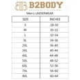 thumbnail image 4 of B2BODY Breathable Boxers with Soft Comfort Waistband for Men Small to Big and Tall Cool Touch Boxer, 4 of 7