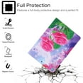thumbnail image 2 of Allytech iPad 10.2' 8th 7th Gen Case, iPad Air 10.5" 3rd Gen Case, PU Leather Multi Angle Viewing Stand Shockproof TPU Inner Back Cover Auto Sleep Wake for Apple iPad 10.2" 2020/2019,Rose, 2 of 6