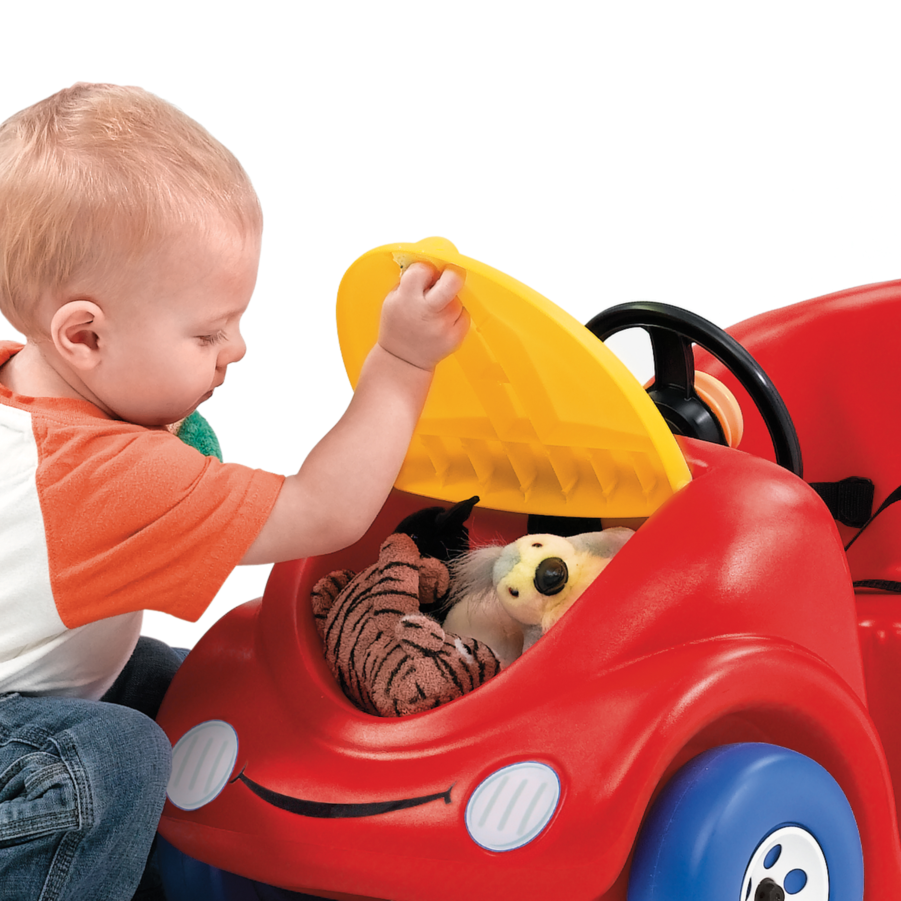Step2 Push Around Buggy Red 10th Anniversary Edition Push Car and Ride on Toys for Toddlers - image 2 of 6