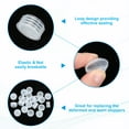 thumbnail image 3 of Salt and Pepper Shaker Stoppers Plastic Salt Shaker Plug Replacement Round End Cap 0.75", 3 of 6