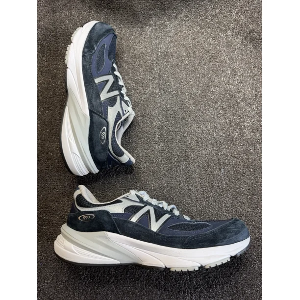 New Balance 990v6 Unisex ‘WMNS 10.5 D wide’ ‘Men’s 9 D Med’ Running Shoes navy