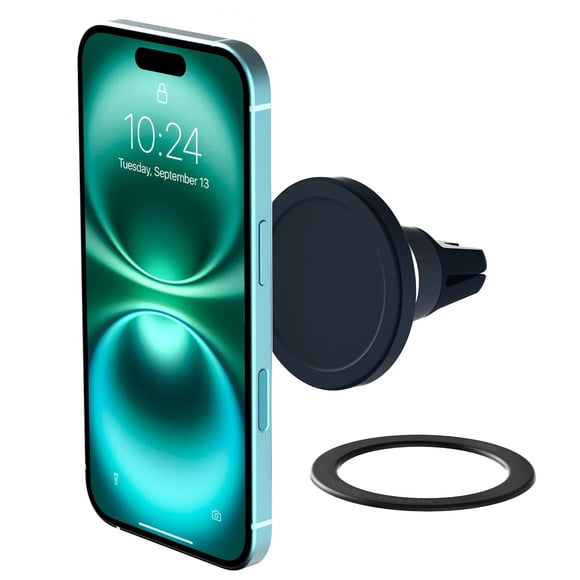 iOttie Support de Téléphone Magnétique pour Évent de Voiture Velox - Compatible avec les iPhone MagSafe Incluant 12, 13, 14, Pro, Pro Max, Mini et Plus