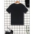 thumbnail image 2 of Camiseta con estampado de pato de dibujos animados para hombre, camisetas informales, 2 of 6