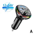 thumbnail image 1 of PD USB 3.1A Charge Rapide Émetteur FM Sans Fil Bluetooth USB 5.0 Radio Voiture Mains Libres MP3 Double Modulateur Lecteur Kit Charg J0C8, 1 of 1
