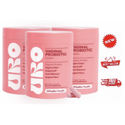 3PACK U*RO Probiotics for Women – pH Balance, 50B CFU, Prebiotic Fiber, Yeast Infection & BV Support