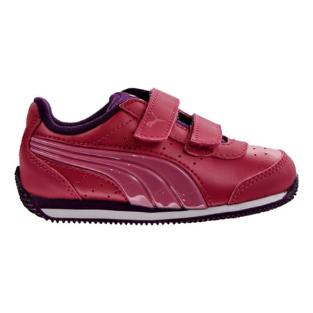Puma Speed Lightup Power V Toddler Shoes Love Potion/Rapture Rose (Best Shoes For Power Forwards)