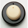 Danelectro Concentric Stack Knob Cream Top/Brown Bottom Allparts PK-3161-000