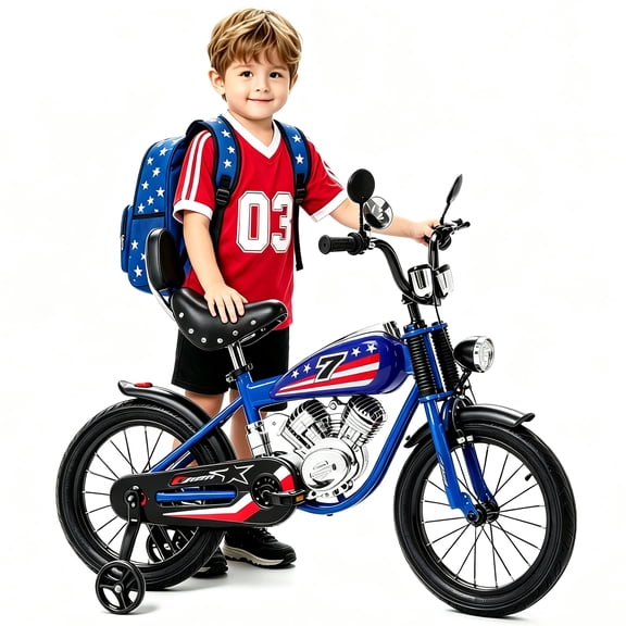 ICEELF 12 inch Kids Bike for Boys & Girls Ages 2-9, Bicycle with Training Wheels, Multi Color