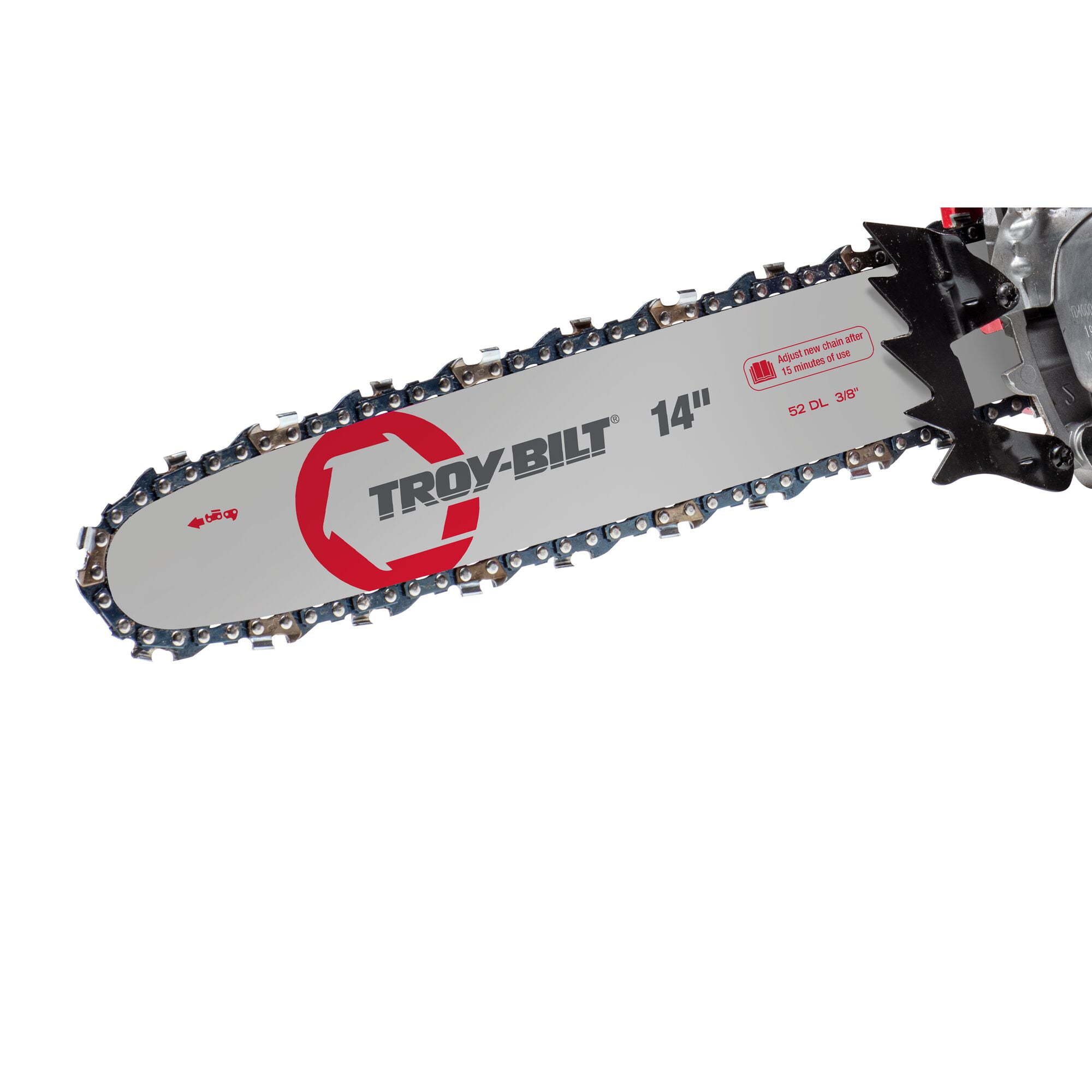 Troy-Bilt 14 in. 42cc 2-Cycle Lightweight Gas Chainsaw with Automatic Chain Oiler, TB4214