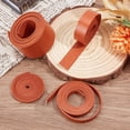 thumbnail image 4 of 1"/25mm Wide Genuine Leather Strap 79" Long Flat Leather Cord 2mm Thick Cowhide Leather Strips Braiding Thread Rope for Jewelry Making Belts DIY Crafts Saddle Brown, 4 of 9