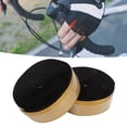 thumbnail image 3 of Bike Bar Tape Soft Bike Handlebar Carbon Fiber Pattern Shock Absorption Non Skid Strap Gradient, 3 of 8