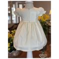 thumbnail image 3 of Vestido Babytunes Couture amarillo bordado para niñas, 3 of 5