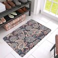 thumbnail image 3 of MKHERT Colorful Paisley Floral Ornamental Doormat Rug Home Decor Floor Mat Bath Mat 30x18 inch, 3 of 3