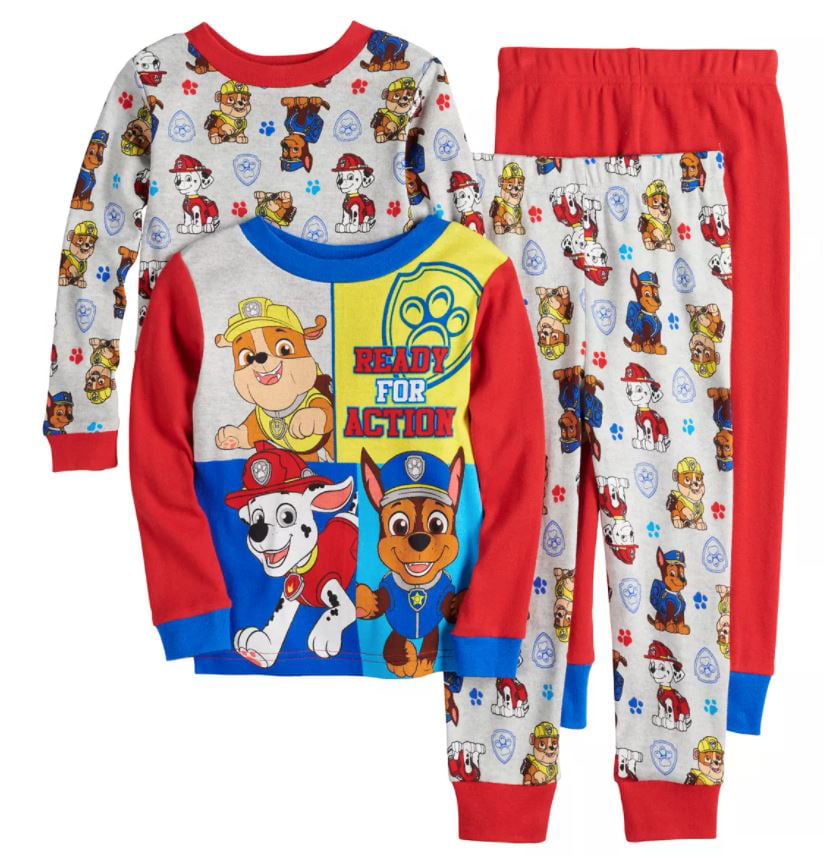 Paw Patrol Pajama Set for Boys Sizes 2T,3T, 4T,5T. - Walmart.com