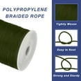 thumbnail image 3 of 1/16 Inch Polypropylene Rope Braided Ropes, 328ft Nylon Rope Deep Green, 3 of 6