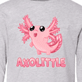 thumbnail image 4 of Inktastic Axolittle Cute Baby Axolotl Long Sleeve Youth T-Shirt, 4 of 5