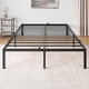 thumbnail image 3 of ChaoLink Estructura de cama completa de 14 pulgadas con almacenamiento, plataforma metálica para cama twin, no necesita base de caja, soporte de lamas de acero, 3 of 5