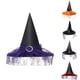 thumbnail image 2 of Buy 2 get 10% off Aldult Halloween Witch Hat Mesh Hat Polyester Hat Popular!, 2 of 2