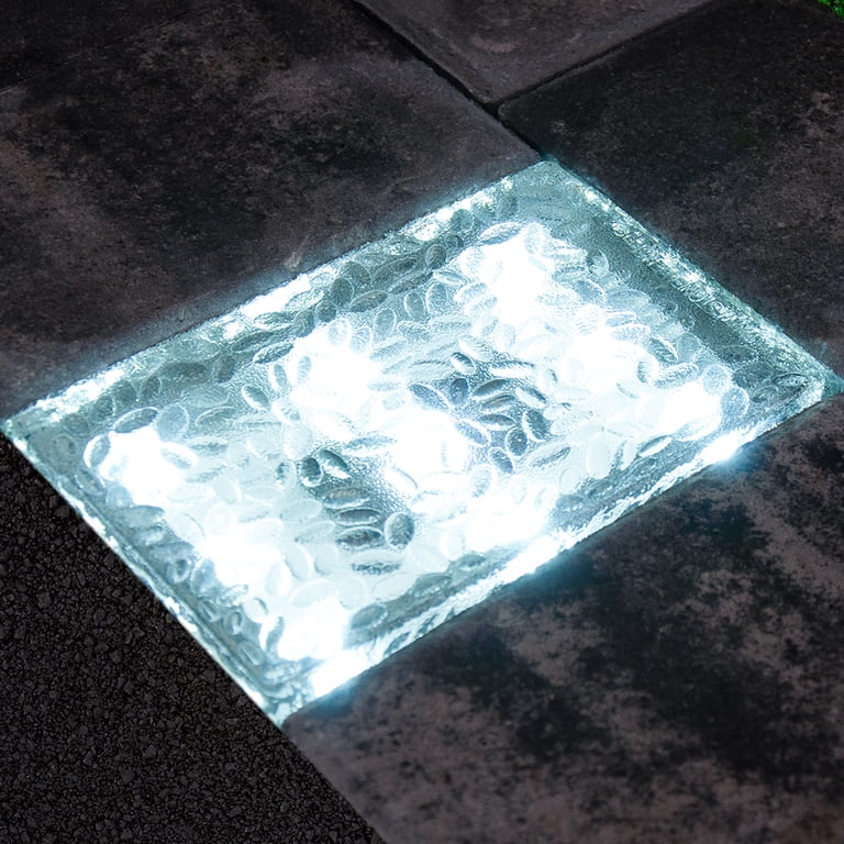 StonehengeUS Solar Powered Paver Light, 6x9, Colored, Outdoor