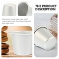 thumbnail image 3 of OULII 6Pcs Aluminum Baking Mold Round Baking Tool for Friends and Families, 3 of 8
