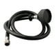 thumbnail image 1 of Black Rubber Hose Spray Head for Salon Beauty Spa Barber Shop Shampoo Bowl, 1 of 10