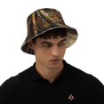 thumbnail image 6 of Daiia Musical Horse Vintage Collage Pattern Bucket Hat - Trendy Cotton Sun Hat for Beach, Golf, Fishing - Fun Outdoor Vacation Boonie for Men and Women, 6 of 9