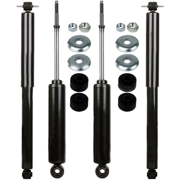 CCIYU 4 x Front Rear Struts Shock Absorbers Fit for 1987 1988 1989 1990 1991 1992 1993 1994 1995 1996 for Dodge Dakota 344095 32251 344093 32250