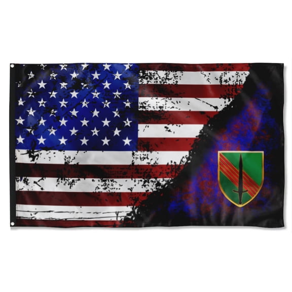 Cayyon 4th Sfab Stars&stripes Flag 3x5Feet Military Banner with 2 Brass Grommets