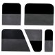 thumbnail image 1 of 5 piezas de escobilla de goma PPF genérica, accesorios, raspadores de revestimiento de TPU, herramienta de película de coche, escobilla de goma de TPU Negro, 1 of 8