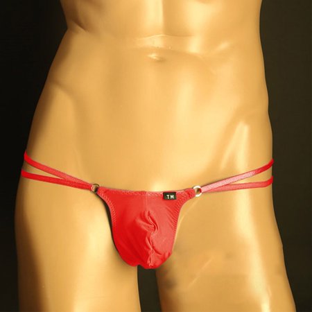 

Men Thong U Pouch Enhance Low Waist T Shape Underwear Sexy Elasticity Briefs