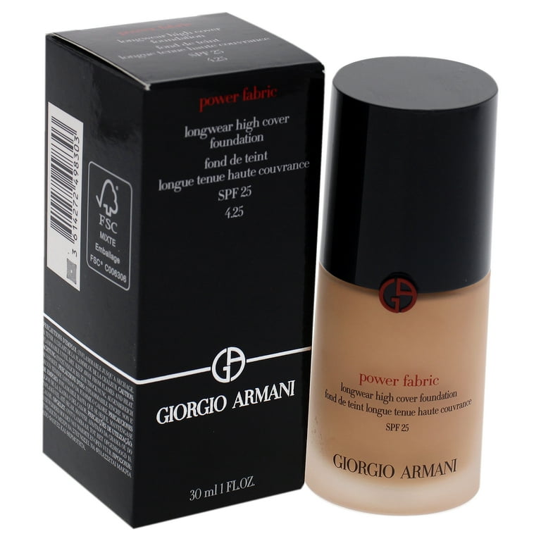 Armani power fabric top full coverage foundation