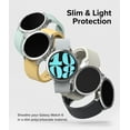 thumbnail image 4 of Ringke Slim [Anti-Yellowing Material / 2 Pack] Compatible with Samsung Galaxy Watch 6 Case (44mm) Lightweight Sturdy Solid Transparent Cover + Extra Color for Women, Men - Clear & Chrome, 4 of 9