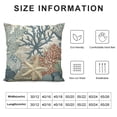 thumbnail image 5 of Chilfamy  Ocean Starfish Throw Pillow Cover, Summer Sea Cushion Case Decoration for Sofa Couch Multi-Size, 5 of 5