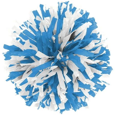 In-Stock Youth Cheerleading Pom Columbia Blue/Wht